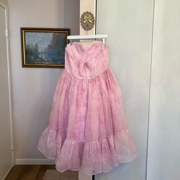 Selkie Pink Porcelain French Corset Dress - Picture 4 of 6